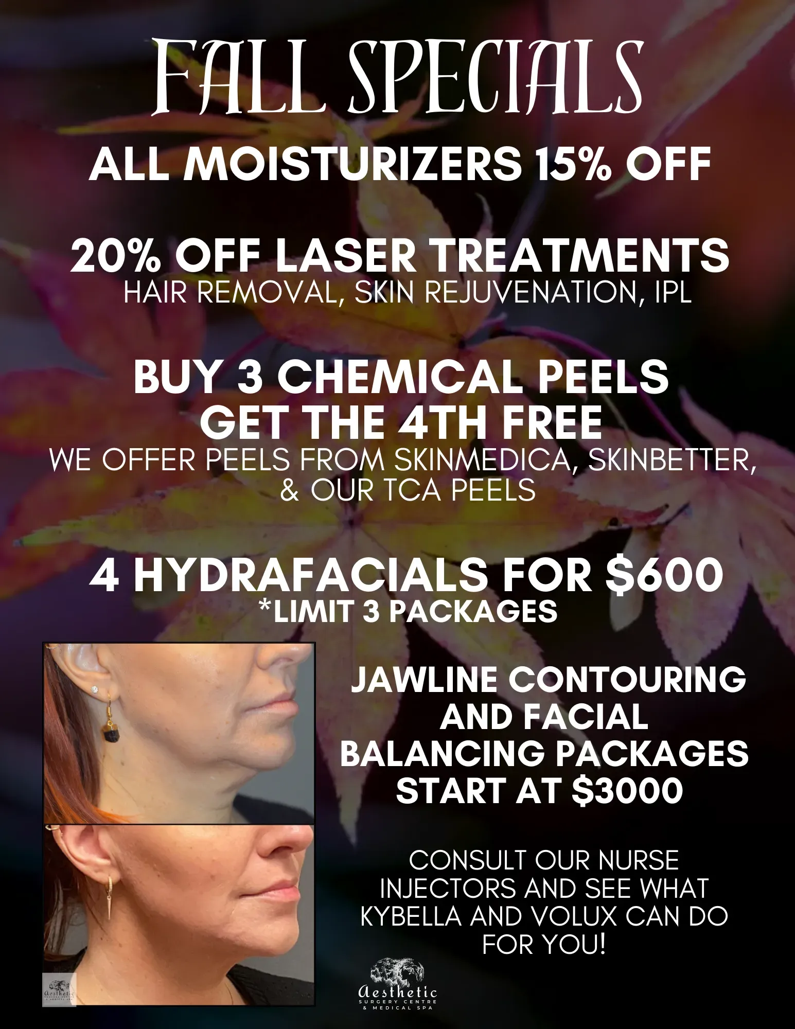Fall Specials